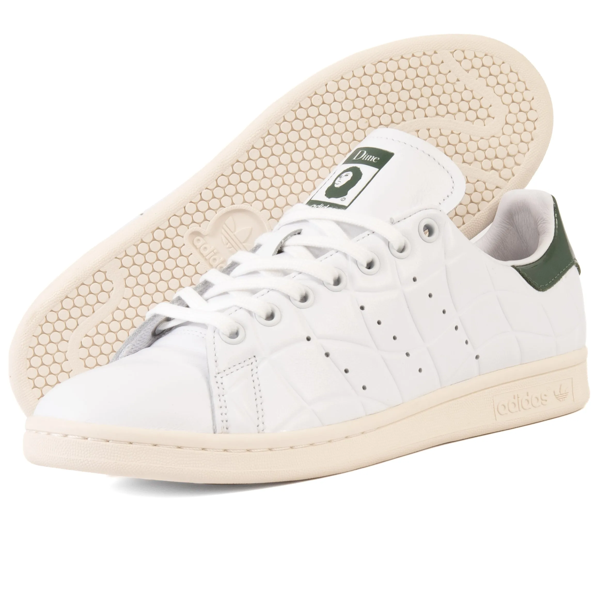 Adidas - Dime X Stan Smith (White/Collegiate Green/Green Oxide)