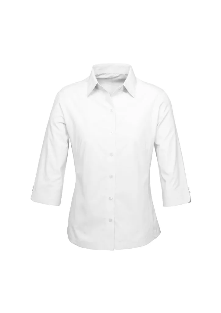 Ambassador Womens 3/4 Sleeved Dress Shirt