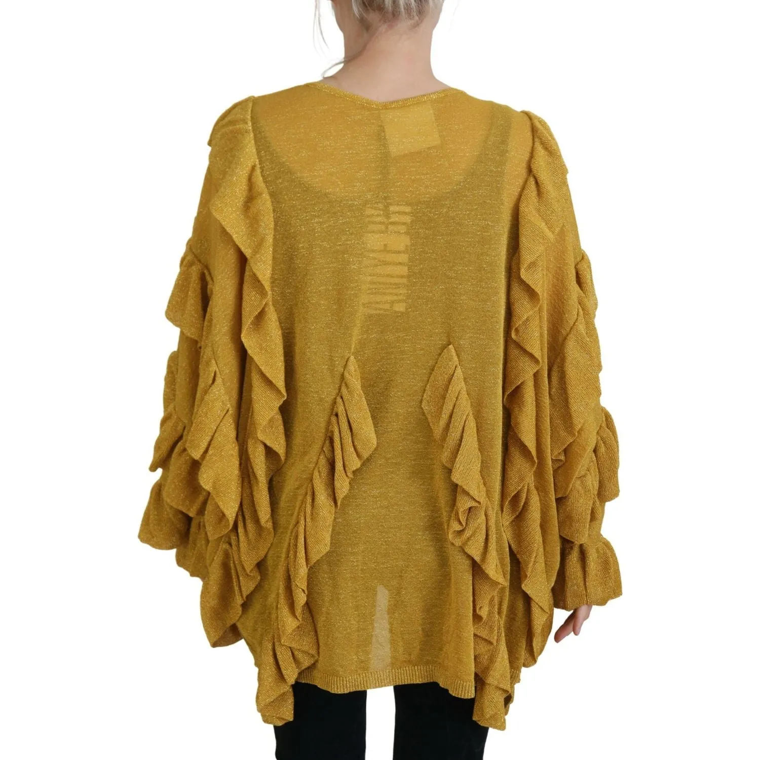 Aniye By Elegant Gold Cardigan Sweater