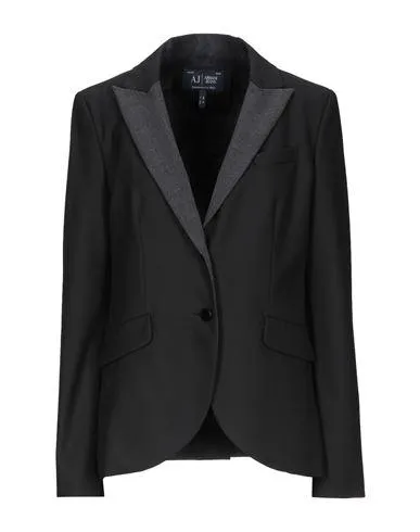 Armani Jeans Women Blazer Black 12 UK