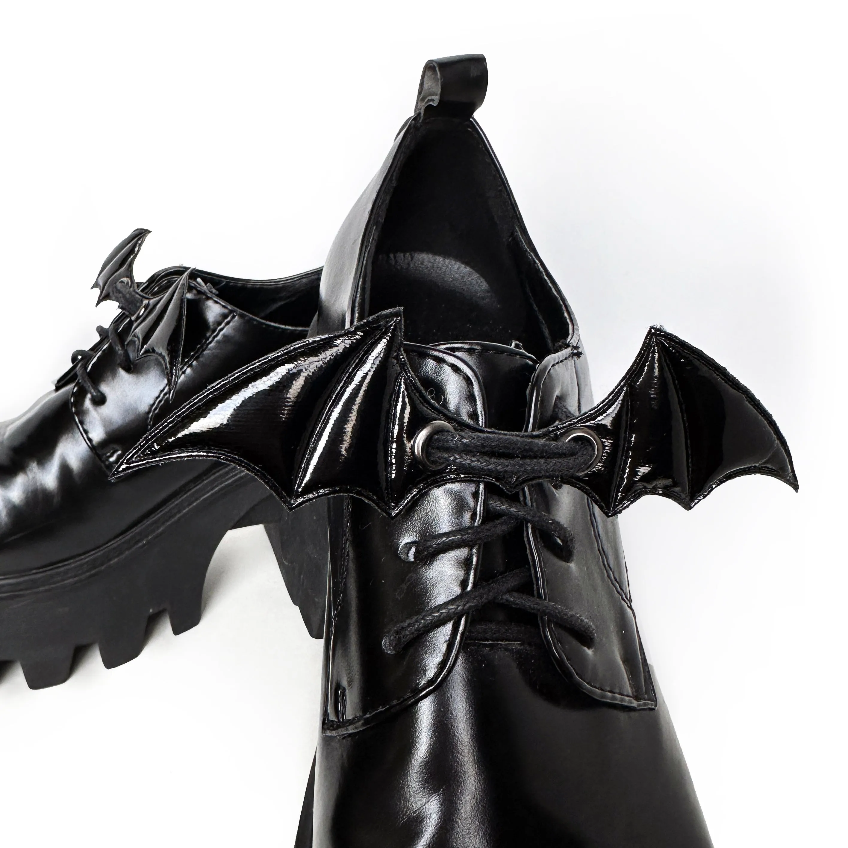 Bat Wing Charms for Shoes and Skates