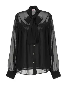 Blugirl Blumarine Women Shirt Black 8 UK