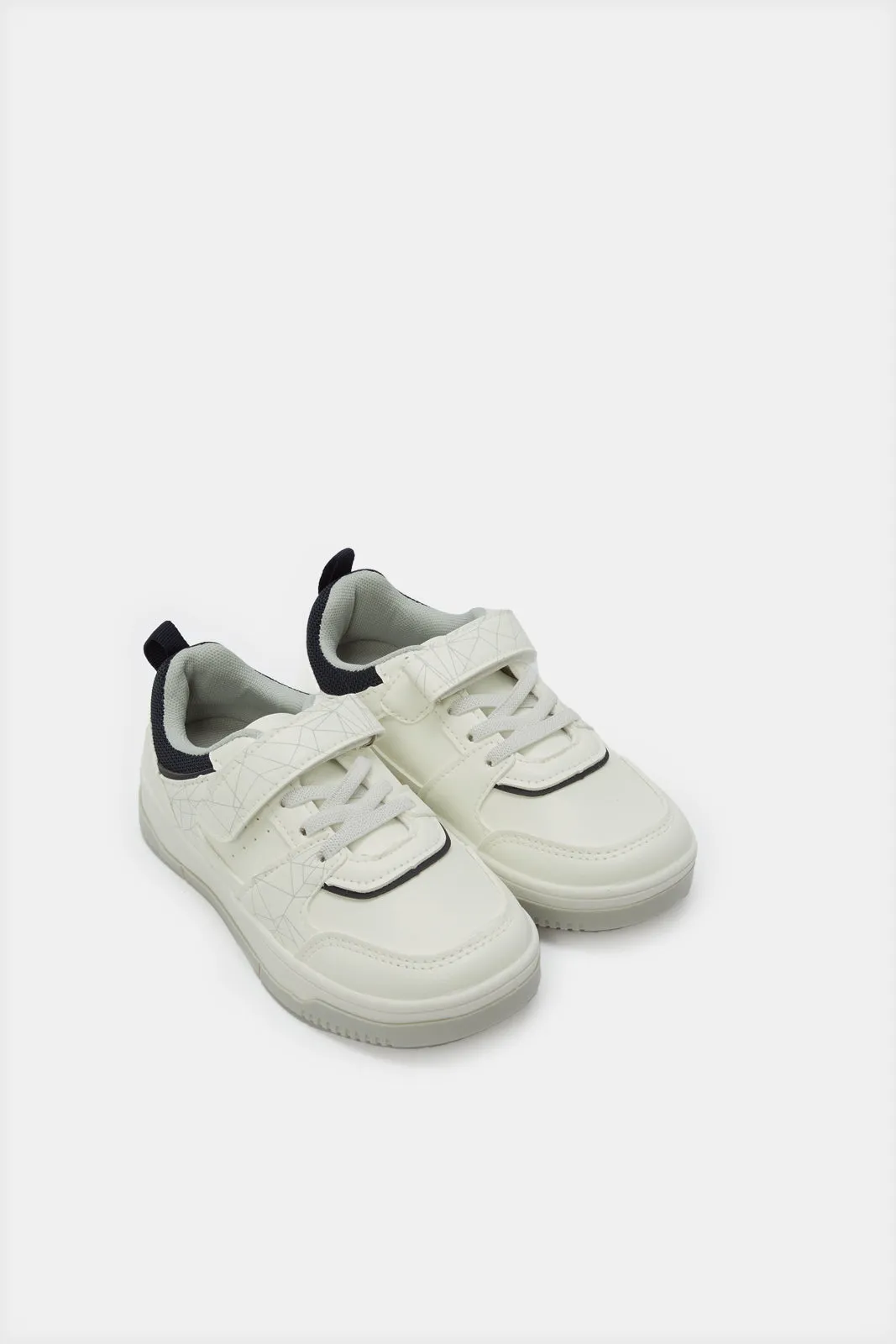 Boys White Skate Shoes