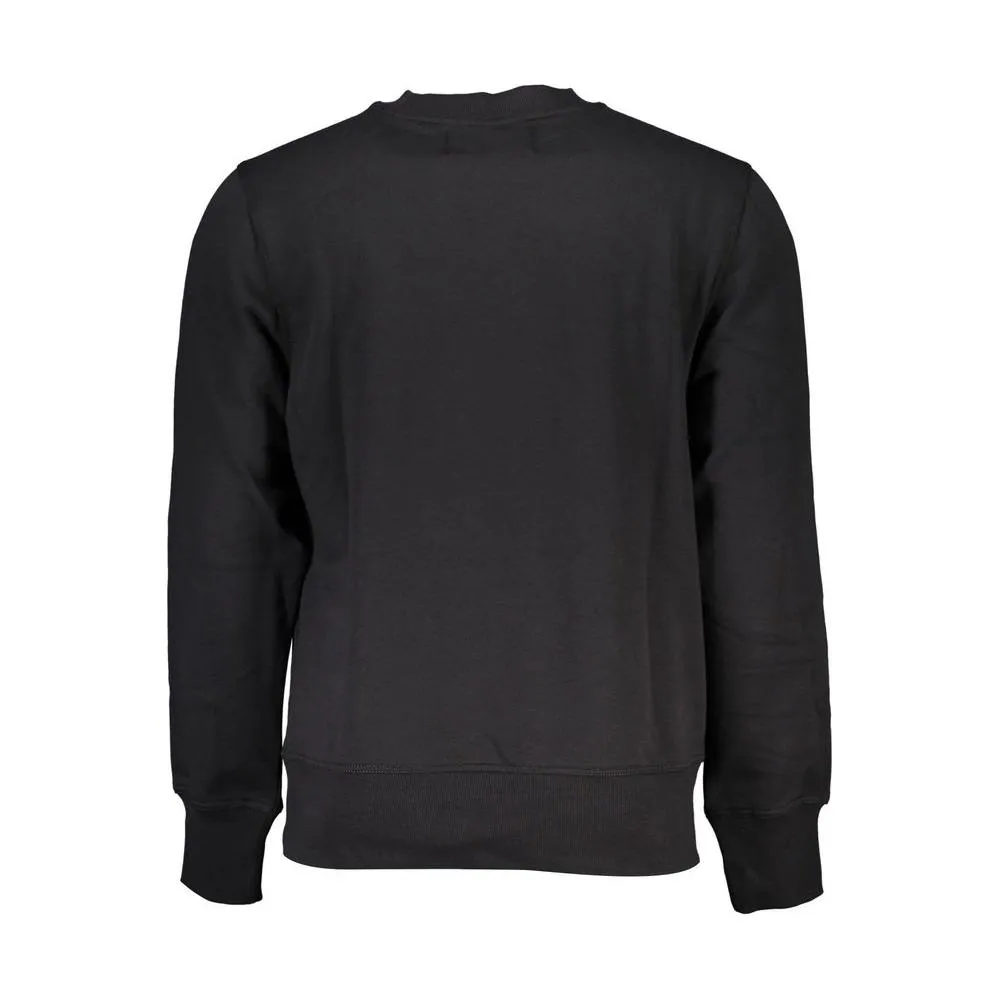 Calvin Klein Sleek Long Sleeve Fleece Crew Neck Sweatshirt