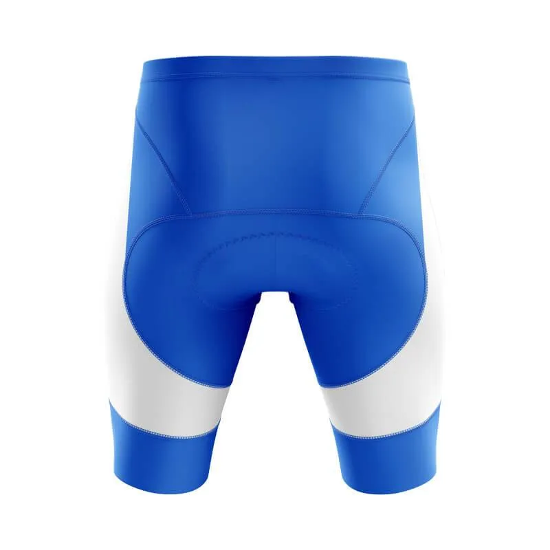 Canada Flag Blue Thin Line Shorts (Blue)