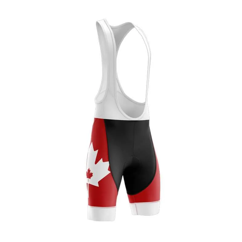 Canada Leaf (RED) Bib & Shorts