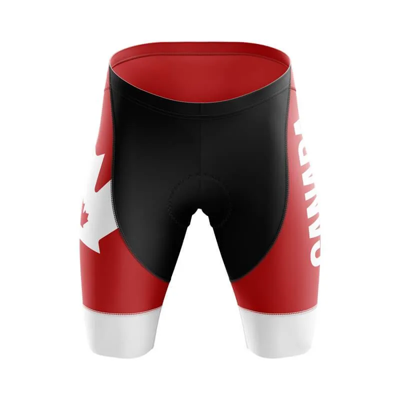 Canada Leaf (RED) Bib & Shorts