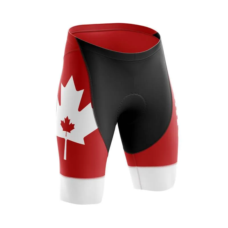 Canada Leaf (RED) Bib & Shorts