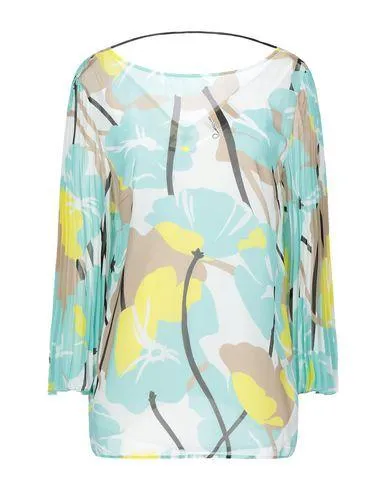 Cavalli Class Women Blouse Turquoise 6 UK