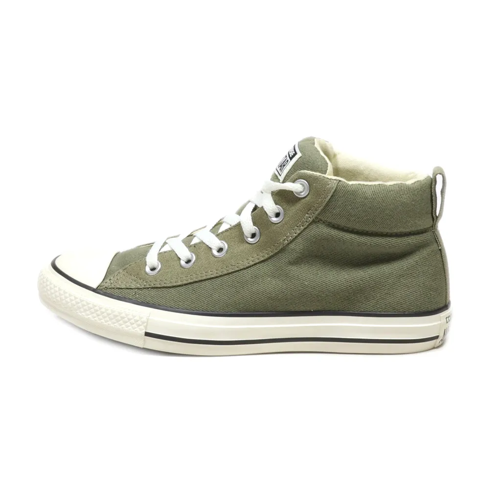 Converse Chuck Taylor All Star High-Top Sneakers Canvas Green Colour For Women