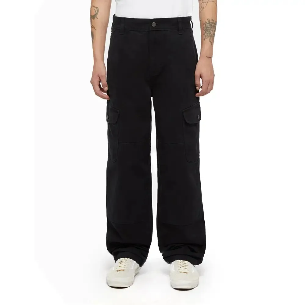 Duck Canvas Cargo Pant Black