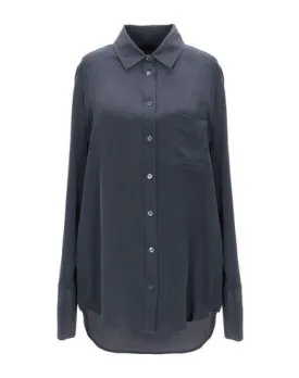 Equipment Women Shirt Dark blue L INT