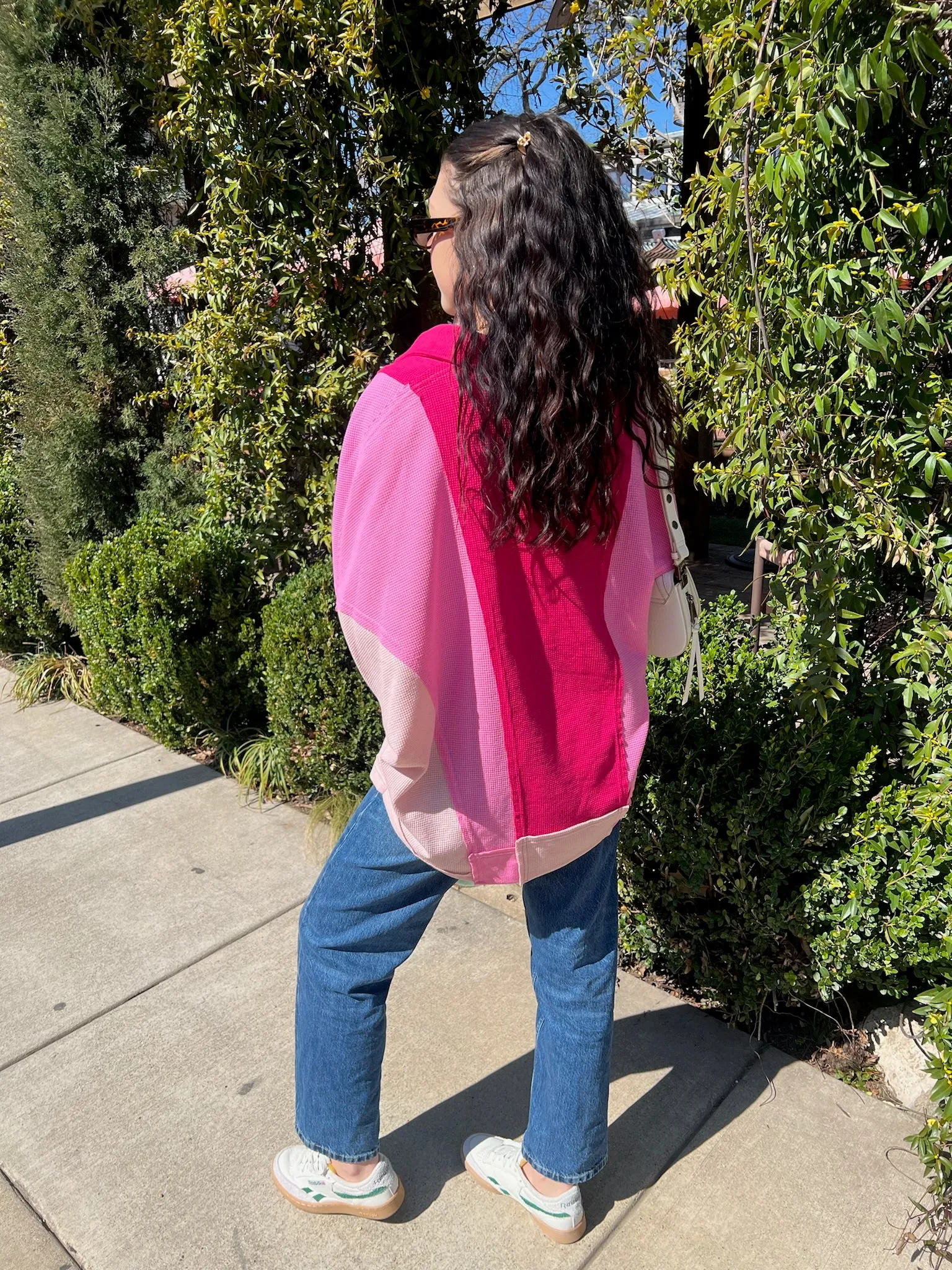 Evie Colorblock Oversized Top