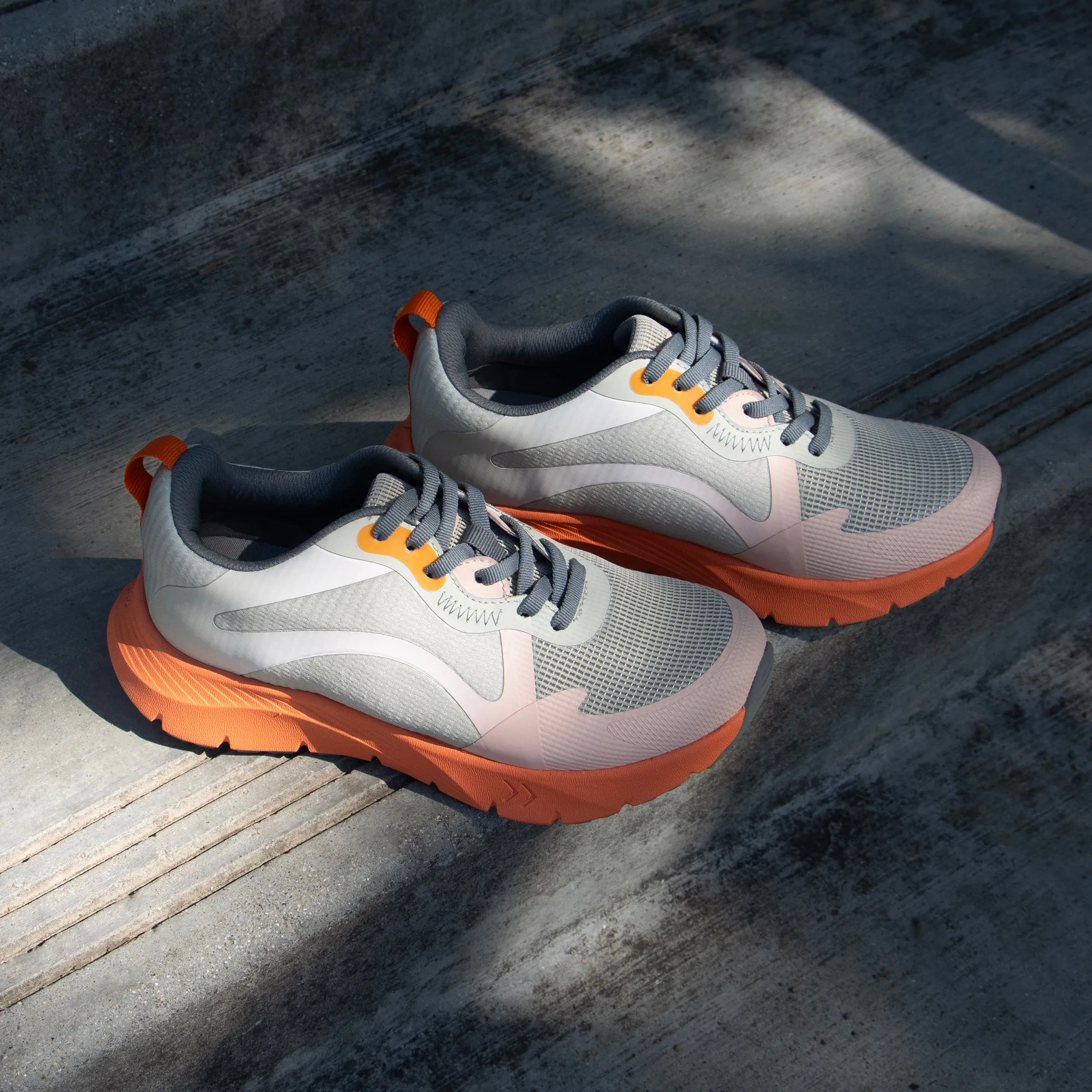 Exhault Electric Orange Shoe