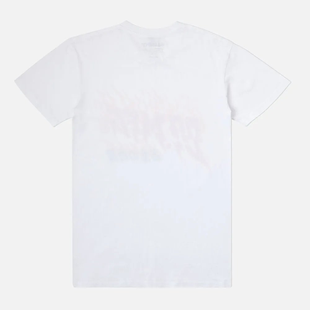 Flames T Shirt White