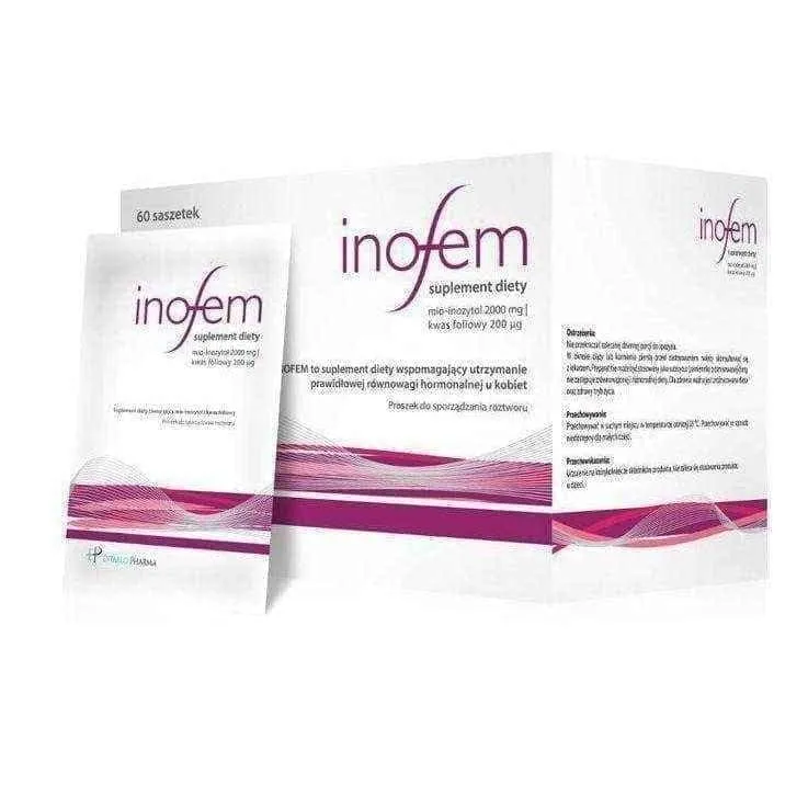 Inofem, hormone imbalance in women, myo-inositol, folic acid (folate)