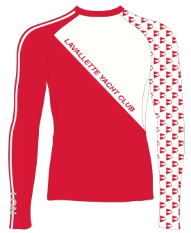 MEN TECH-TEE TOP LONG SLEEVE RED | LAVALLETTE YC