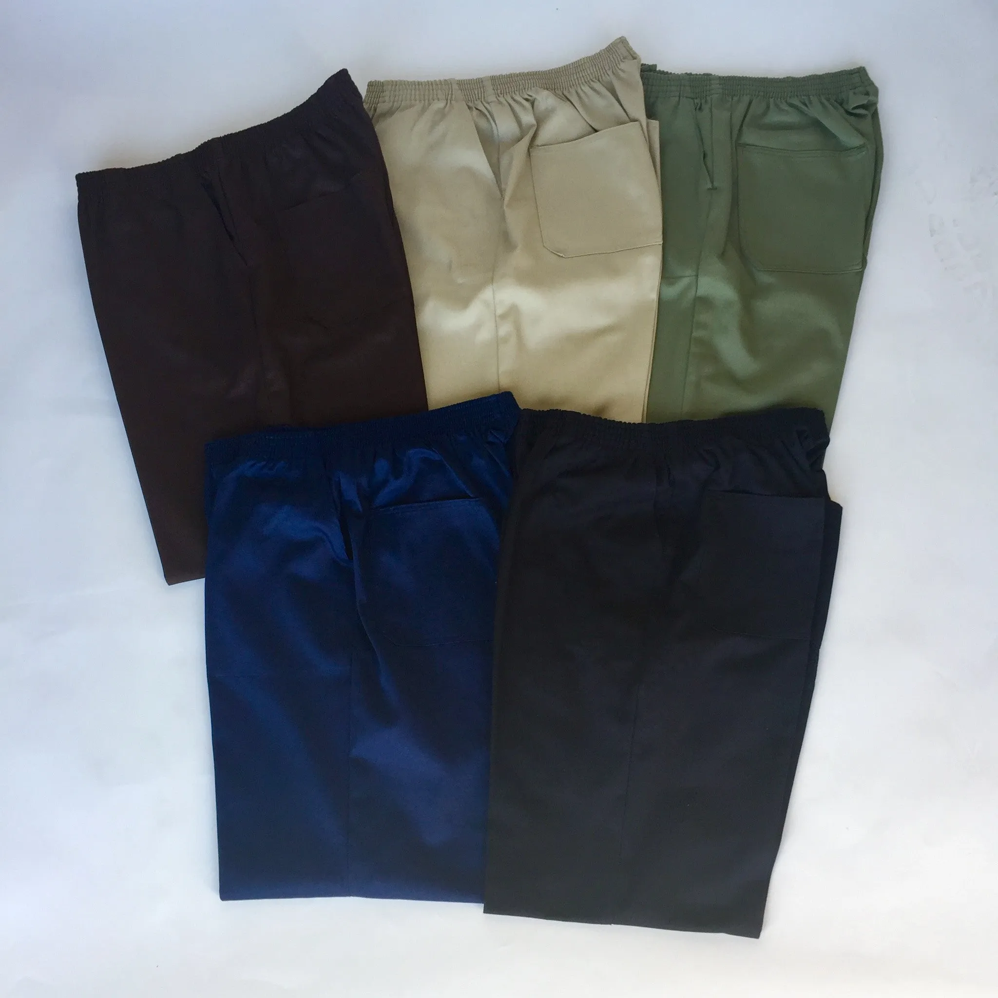 Men's Elastic Waist Cargo Shorts # 201EC