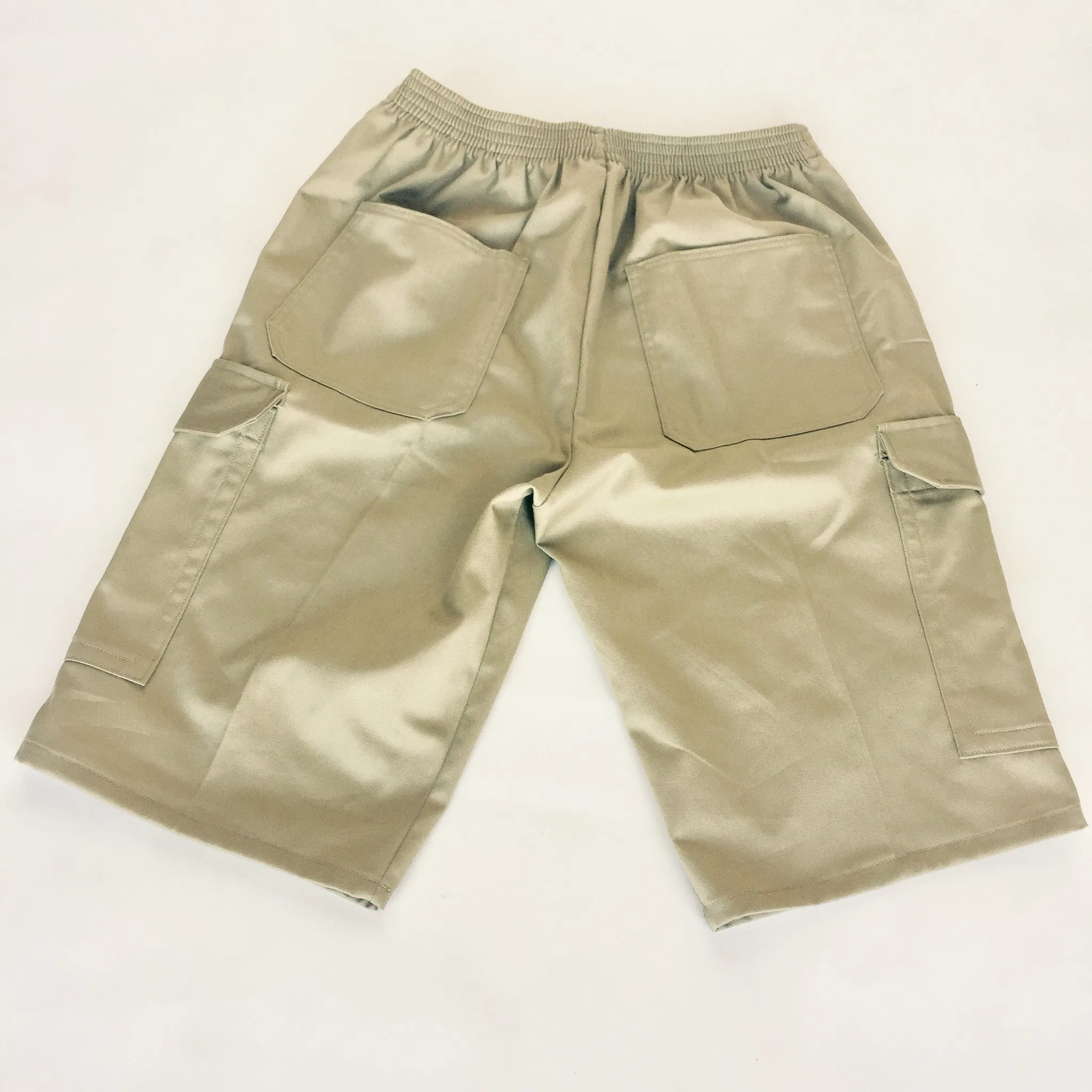 Men's Elastic Waist Cargo Shorts # 201EC