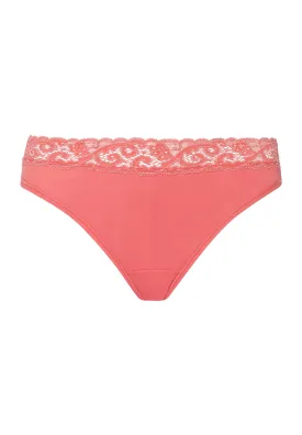 Moments Hi Cut Brief | Porcelain Rose 71481-2309