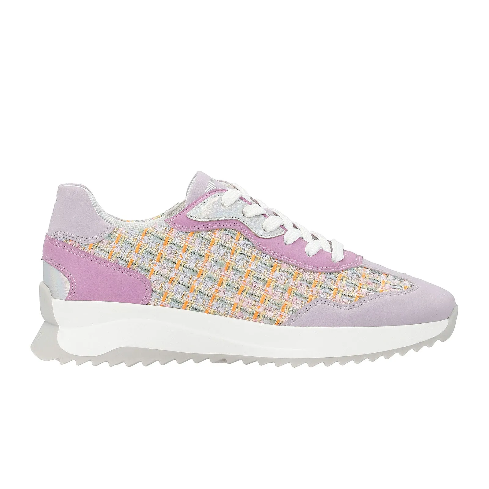 Rieker R-Evolution Dhara W1300-90 Sneaker (Women) - Mauve/Pastel Orange