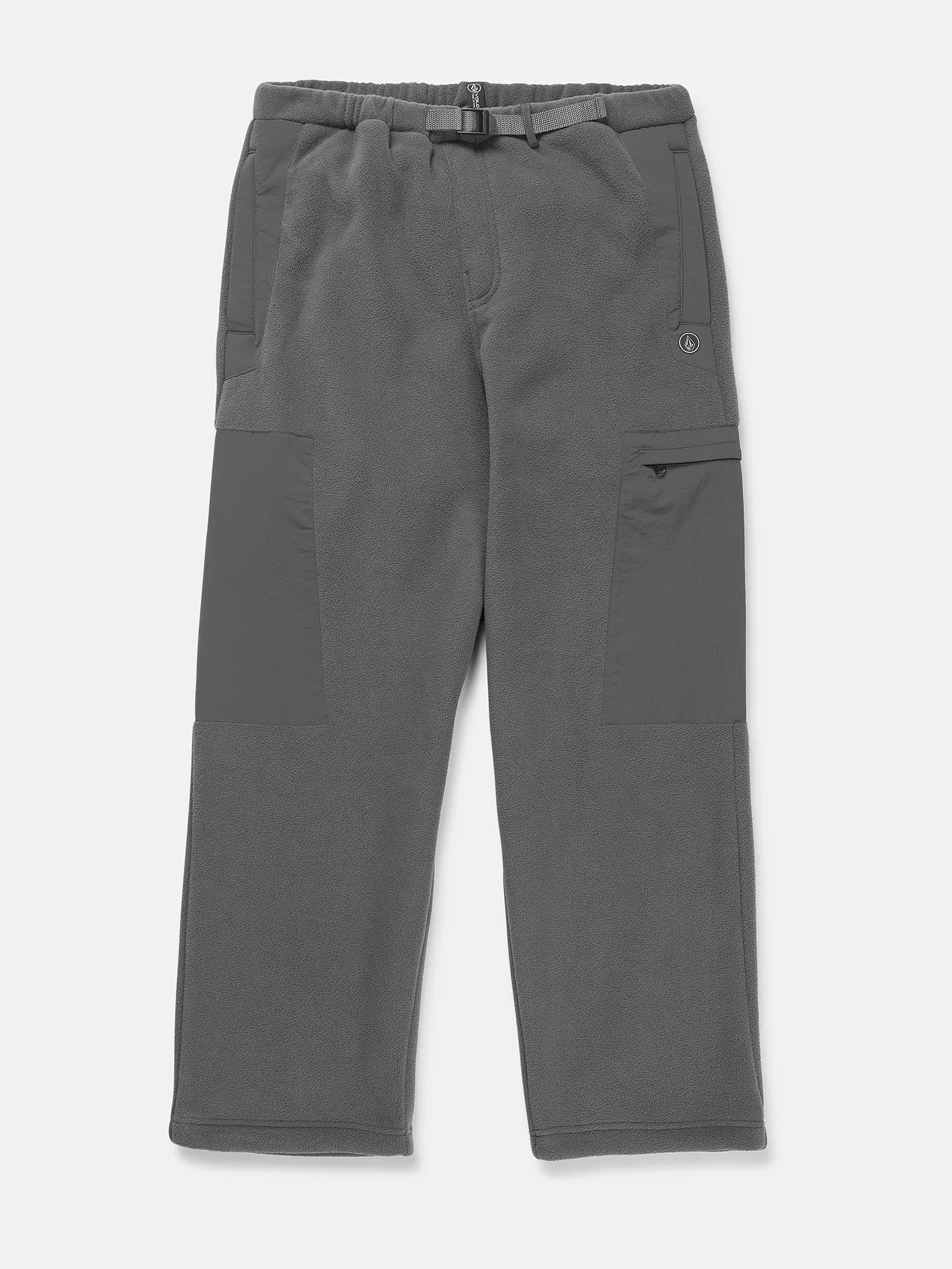 Storm Stone Elastic Waist Fleece Pants - Storm Cloud