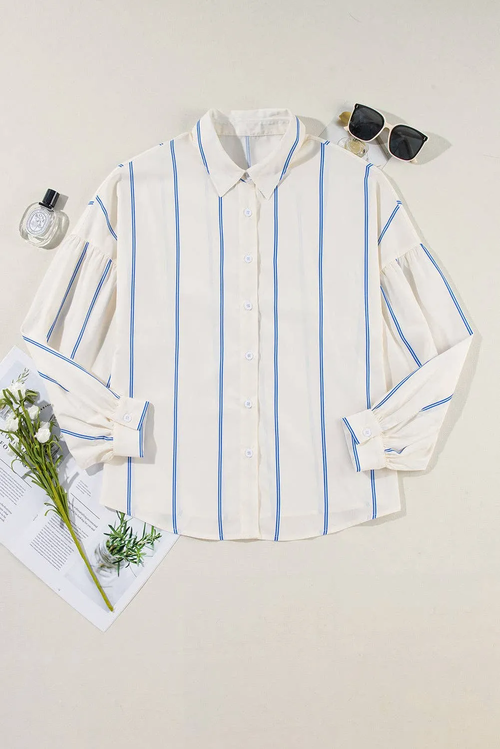 Sweeny Stripe Loose Shirt