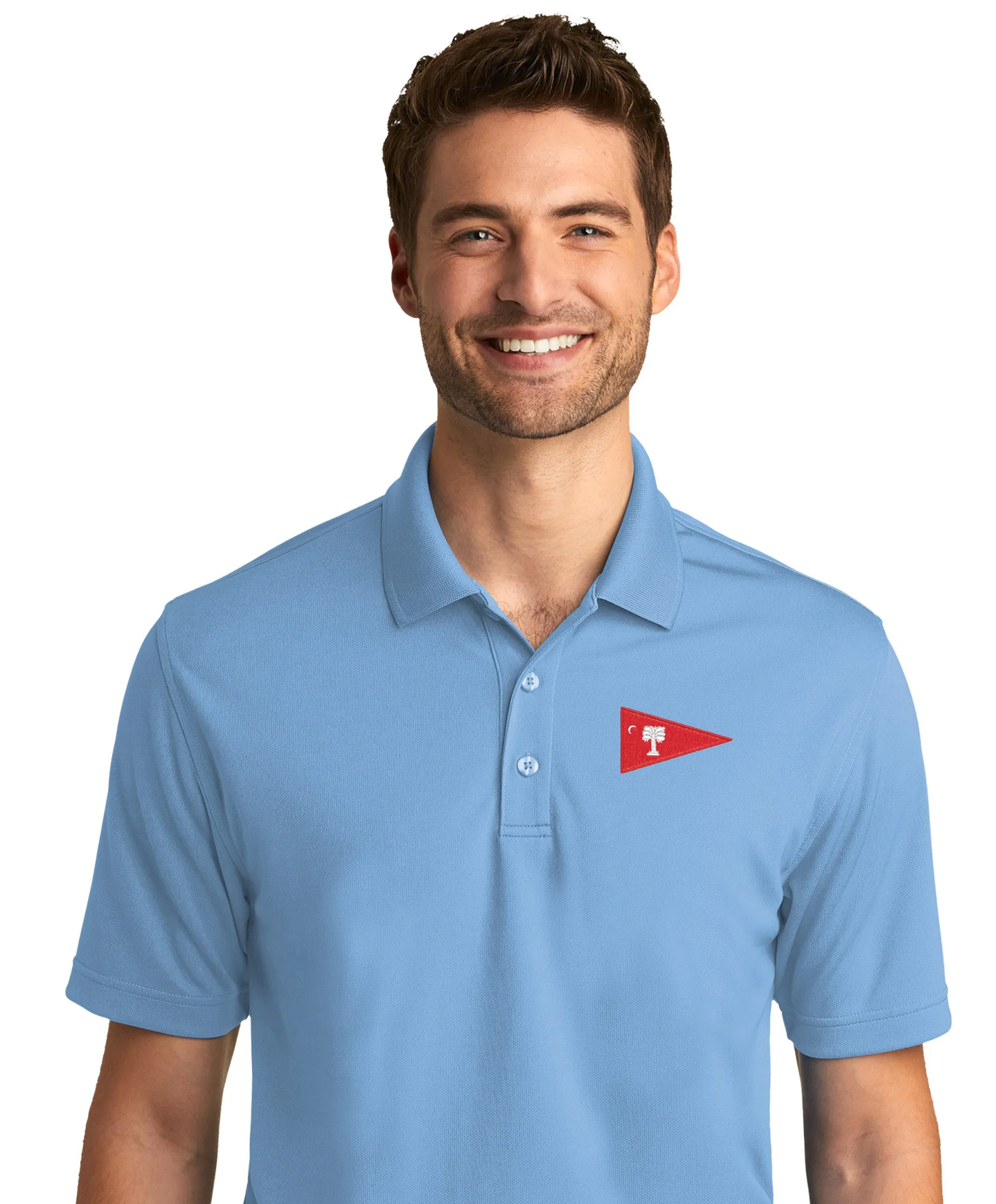 The Citadel Burgee, Club Sports - Sailing, UV Micro-Mesh Polo