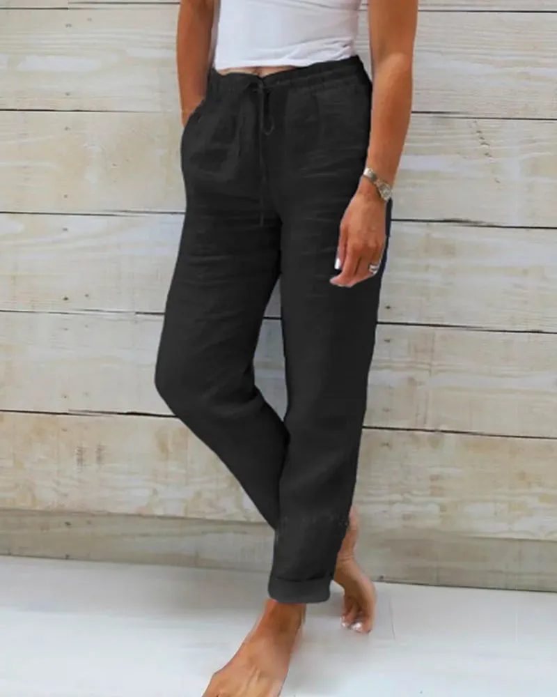 Tullia - Elasticated Trousers