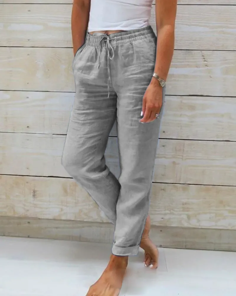 Tullia - Elasticated Trousers