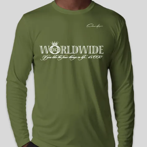 Worldwide Fashion Movement Long Sleeve T-Shirt