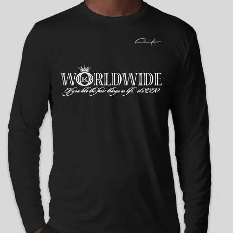 Worldwide Fashion Movement Long Sleeve T-Shirt